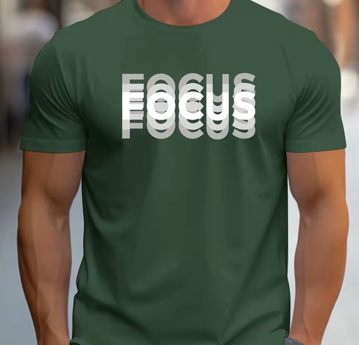 Focus Graphic T-Shirt for Men