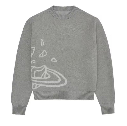 Planet Graphic Knit Sweater