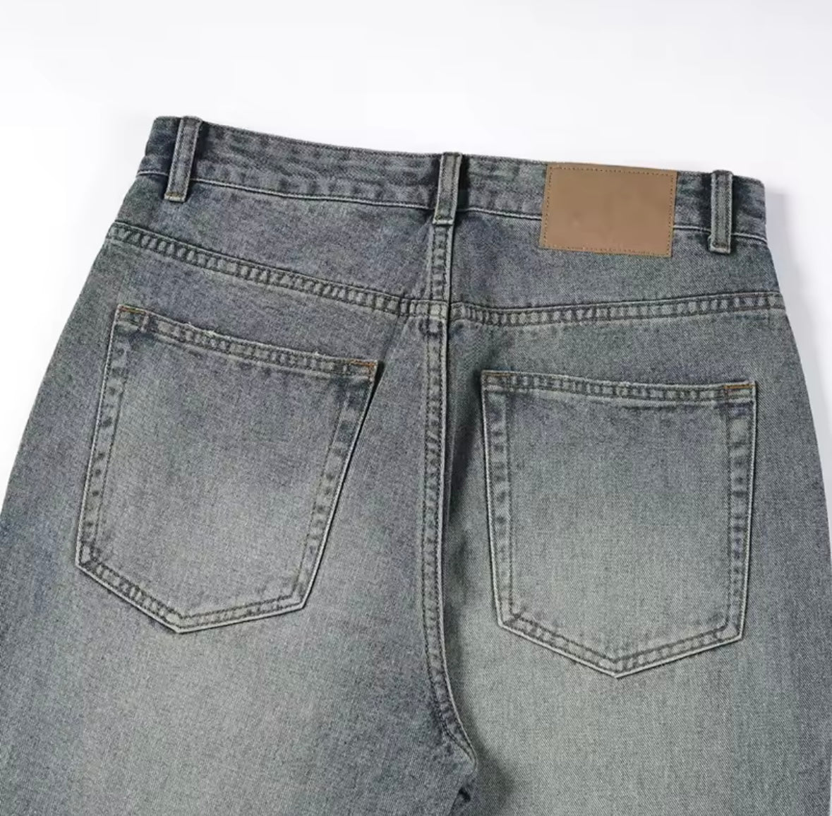 Distressed Flared Jeans
