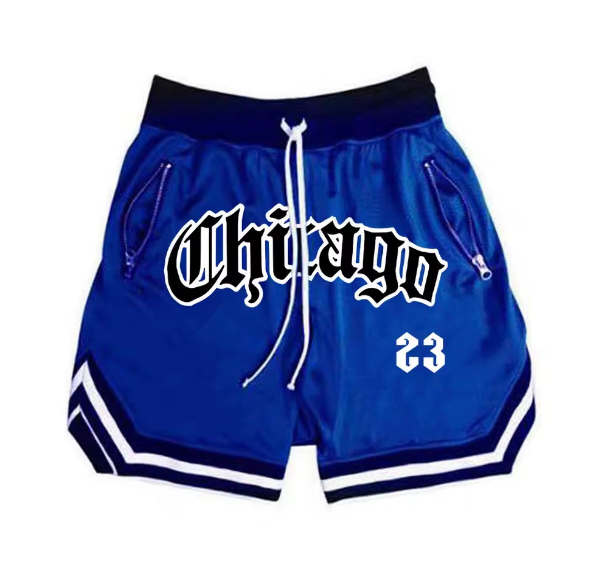 “Chicago 23” Mesh Basketball Shorts