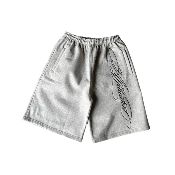 Signature Script Fleece Shorts