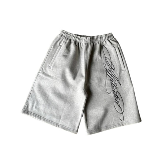 Signature Script Fleece Shorts