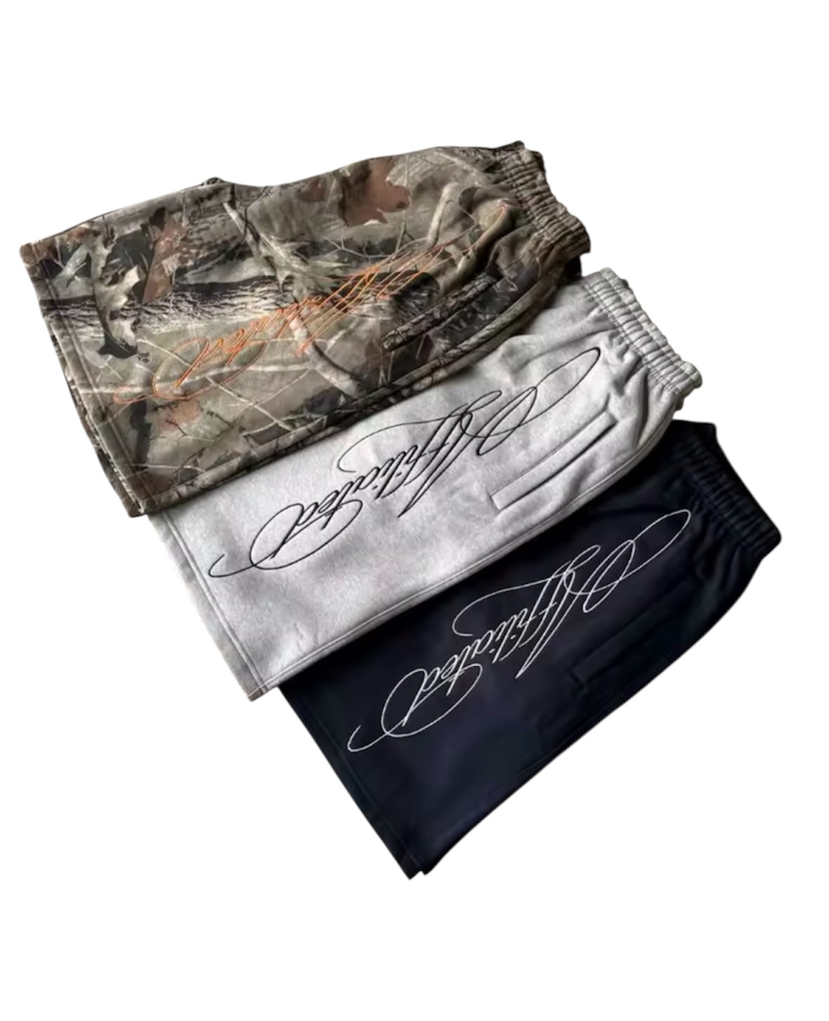 Signature Script Fleece Shorts