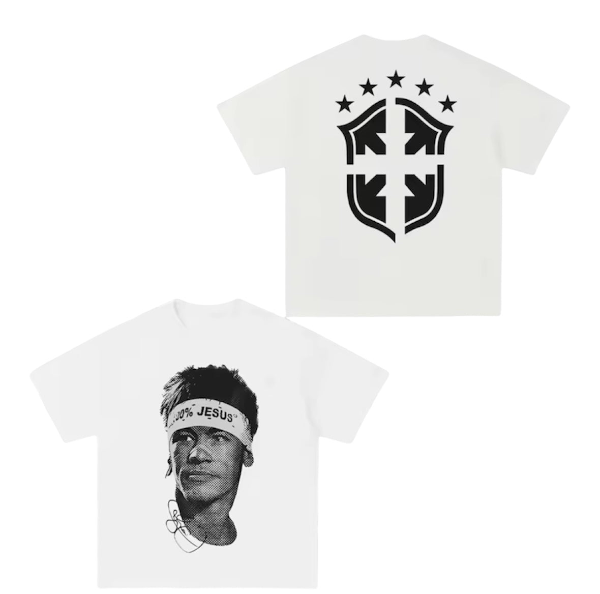 Jesus Neymar Graphic T-Shirt